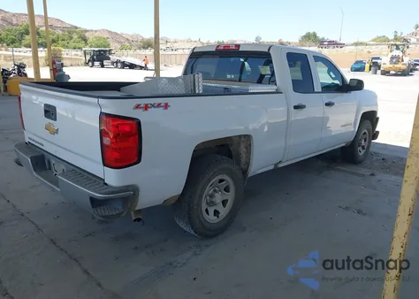 2016 Chevrolet Silverado 1500 Wt из США, поврежденный, VIN 1GCVKNEC2GZ241287